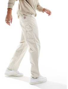 Jack & Jones - Pantaloni bianco sporco vestibilità comoda