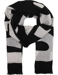 MOSCHINO Sciarpa donna orsetto strass nero