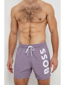 BOSS pantaloncini da bagno colore violetto