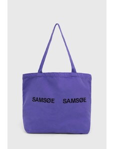 Samsoe Samsoe borsetta colore violetto