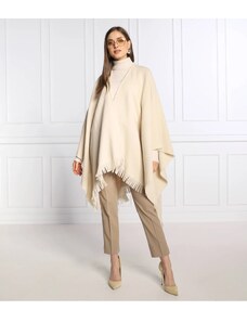 Colours & Beauty Poncho Donna Invernale Colore Bianco