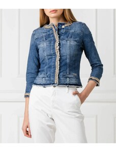 Giacca Jeans Donna Denim Giubbotto M7291 — Toocool