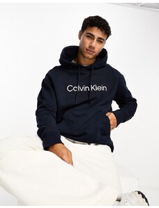 Calvin Klein - Hero - Felpa con cappuccio comoda blu navy con logo