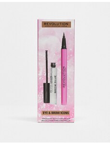 Revolution - Eye & Brow Icons - Set regalo occhi e sopracciglia-Multicolore