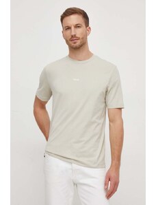 BOSS t-shirt BOSS ORANGE uomo colore beige 50473278