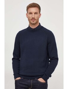 BOSS maglione in misto lana uomo colore blu navy