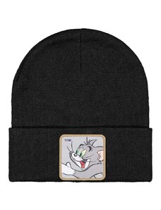 Capslab berretto da baseball Tom and Jerry colore nero con applicazione