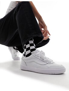 Vans - Cruze - Sneakers bianche in pelle-Bianco