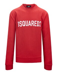 DSQUARED2 S71GU0527 313 Sweatshirt-XXL Rosso Cotone/Elastan