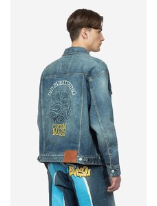 Evisu giacca di jeans uomo