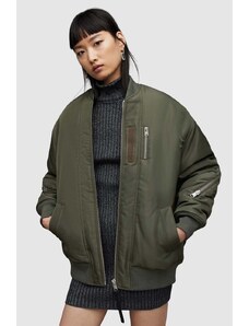AllSaints giacca bomber Scout donna colore verde