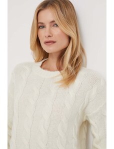 Sisley maglione in misto lana donna colore beige