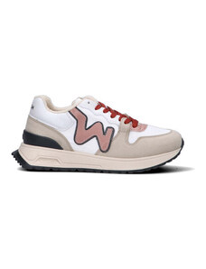 WOMSH Sneaker donna bianca/rosa/beige SNEAKERS