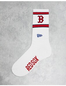 New Era - Boston Red Sox - Calzini bianchi-Bianco