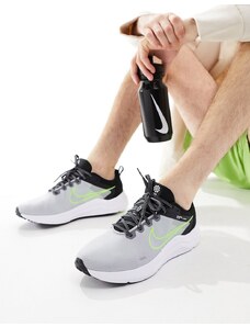 Nike Running Nike - Downshifter 12 - Sneakers grigie e nere-Grigio