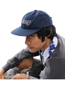 Obey - Select - Cappellino snapback blu navy a 6 pannelli