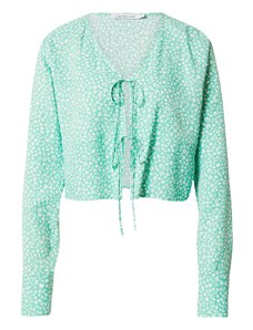 Camicetta Estiva Donna Con Maniche In Pizzo E Pieghe Frontali - Scollo Rotondo, Vestibilità Morbida - Top Elegante Casual In Misto Viscosa Per Ufficio E Tempo Libero