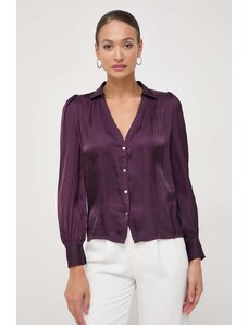Morgan camicia donna colore violetto