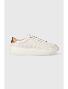 BOSS sneakers in pelle Amber colore bianco 50513433