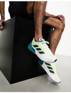 adidas performance adidas - Running Questar 2 - Sneakers bianche e verdi-Bianco