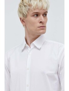 HUGO camicia uomo colore bianco