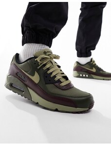 Nike - Air Max 90 Gore-tex - Sneakers kaki multicolore-Verde