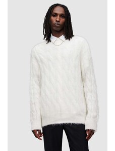 AllSaints maglione in lana Kosmic colore beige