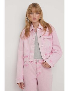 Stine Goya giacca di jeans Margaux donna colore rosa