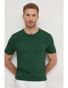 BOSS t-shirt in cotone uomo colore verde
