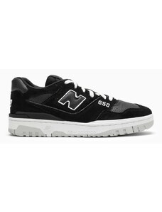 New Balance Sneaker bassa 550 nera in pelle