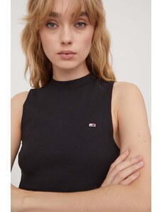 Tommy Jeans top donna colore nero