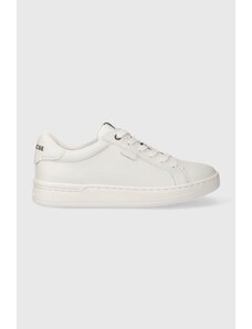 Coach sneakers in pelle Lowline colore bianco CN577