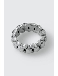AllSaints anello in argento