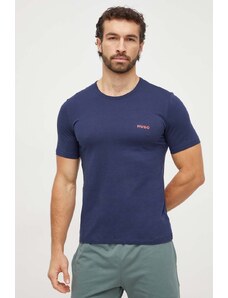 HUGO t-shirt in cotone pacco da 3 colore grigio
