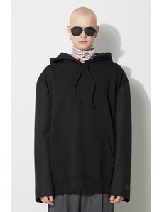 MM6 Maison Margiela felpa Sweatshirt uomo colore nero con cappuccio S62GU0119