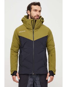 Descente giacca da sci in piuma CSX colore verde