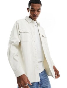 Levi's - Jackson - Camicia color crema-Bianco