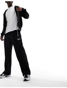 Guess - Originals - Pantaloni sportivi in tricot neri-Nero