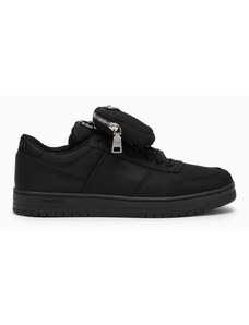 Prada Sneaker in Re-nylon nera con pouch