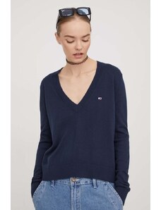 Tommy Jeans maglione donna colore blu navy