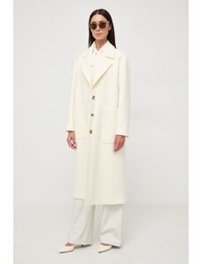 BOSS cappotto in lana colore beige