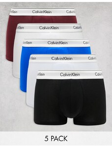 Calvin Klein - Confezione da 5 boxer aderenti multi-Multicolore