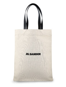 JIL SANDER Shopping Bag In Canvas