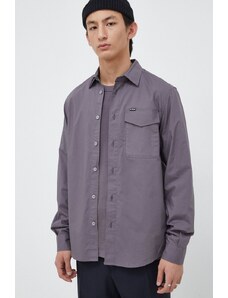 G-Star Raw camicia uomo colore violetto