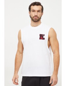 Karl Lagerfeld t-shirt in cotone uomo colore bianco