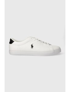 Polo Ralph Lauren sneakers in pelle Longwood colore bianco 816923069001