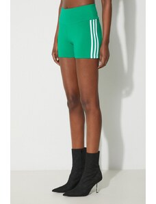 adidas Originals pantaloncini donna colore verde con applicazione