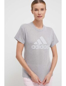 adidas t-shirt donna colore grigio IC0501