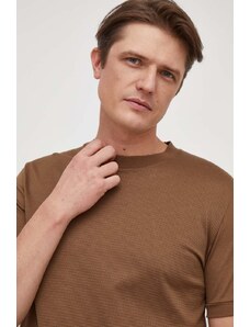 BOSS t-shirt uomo colore marrone