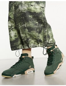 Jordan - 3 Peat - Sneakers verde giada e oro